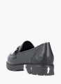 Rieker Damen Loafer Schwarz 137092 4