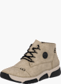 Rieker Damen Schnürstiefel Beige 143574 2