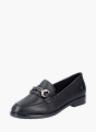 Rieker Damen Loafer Schwarz 137102 3