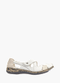 Rieker Damen Slipper Weiß 137105 1