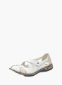 Rieker Damen Slipper Weiß 137105 2