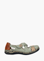 Rieker Damen Ballerinas Grün 137106 1