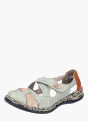 Rieker Damen Ballerinas Grün 137106 2