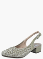 Rieker Damen Slingpumps Grün 131025 2