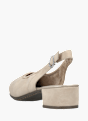 Rieker Damen Slingpumps Beige 137115 3