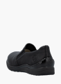 Rieker Damen Slipper Schwarz 137129 3