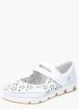Rieker Damen Ballerinas Weiß 137140 2