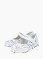 Rieker Damen Ballerinas Weiß 137140 4