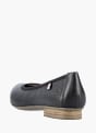 Rieker Damen Ballerinas Schwarz 137151 3