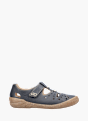 Rieker Damen Slipper Blau 137178 1