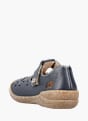 Rieker Damen Slipper Blau 137178 3