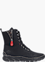 Rieker Damen Schnürstiefel Schwarz 143618 1