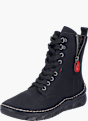 Rieker Damen Schnürstiefel Schwarz 143618 3