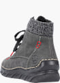 Rieker Damen Schnürstiefel Grau 143621 3
