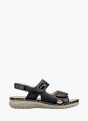Rieker Damen Riemchensandalen Schwarz 137206 1