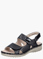 Rieker Damen Riemchensandalen Schwarz 137206 2