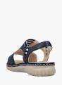 Rieker Damen Riemchensandalen Blau 137208 3