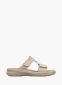 Rieker Damen Pantoletten Beige 137210 1
