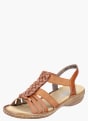 Rieker Damen Riemchensandalen Braun 137221 2
