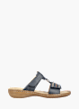 Rieker Damen Pantoletten Blau 137223 1