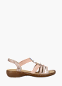 Rieker Damen Riemchensandalen Rosa 137225 1