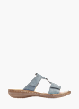 Rieker Damen Pantoletten Blau 137232 1