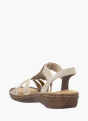 Rieker Damen Riemchensandalen Beige 131124 3