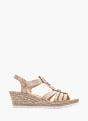 Rieker Damen Keilsandaletten Rosa 137246 1