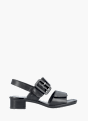 Rieker Damen Riemchensandaletten Schwarz 137253 1