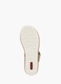 Rieker Damen Keilsandaletten Beige 137257 3