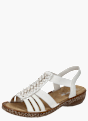 Rieker Damen Riemchensandalen Beige 131177 2