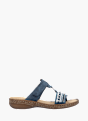 Rieker Damen Pantoletten Blau 137262 1