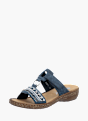 Rieker Damen Pantoletten Blau 137262 2