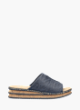 Rieker Damen Pantoletten Blau 137270 1