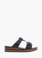 Rieker Damen Pantoletten Blau 137274 1