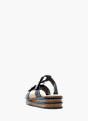 Rieker Damen Pantoletten Blau 137274 3