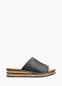 Rieker Damen Pantoletten Schwarz 137268 1