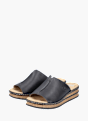 Rieker Damen Pantoletten Schwarz 137268 4