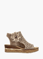 Rieker Damen Keilsandaletten Beige 137290 1