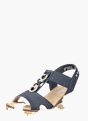 Rieker Damen Keilsandaletten Blau 137291 2