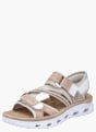 Rieker Sport Damen Trekkingsandalen Rosa 137294 2