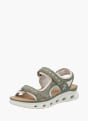 Rieker Damen Trekkingsandalen Grün 137296 2