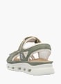 Rieker Damen Trekkingsandalen Grün 137296 3