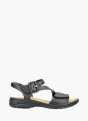 Rieker Damen Riemchensandalen Schwarz 137307 1