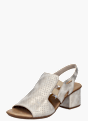 Rieker Damen Riemchensandaletten Beige 137314 2