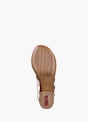 Rieker Damen Riemchensandaletten Beige 137314 4