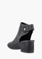 Rieker Damen Sandaletten Schwarz 137315 3