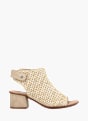 Rieker Damen Sandaletten Beige 137316 1
