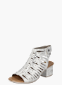 Rieker Damen Sandaletten Silber 137317 2