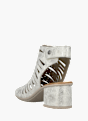 Rieker Damen Sandaletten Silber 137317 3